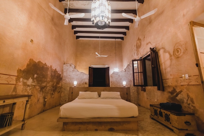 Imagen de la habitación del Hotel Hacienda Sacnicte. Foto 2