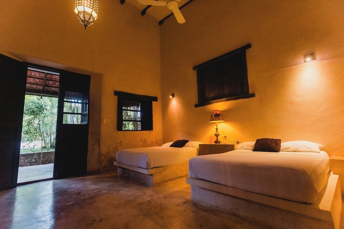 Imagen de la habitación del Hotel Hacienda Sacnicte. Foto 9