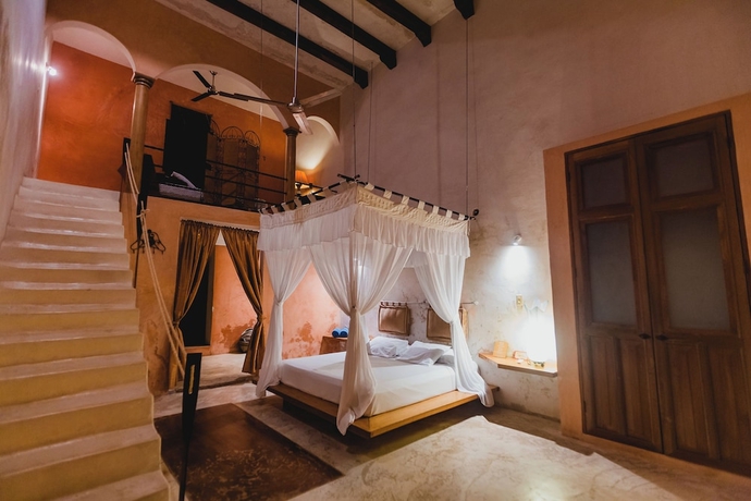 Imagen de la habitación del Hotel Hacienda Sacnicte. Foto 10