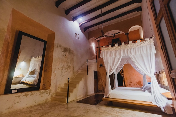 Imagen de la habitación del Hotel Hacienda Sacnicte. Foto 11