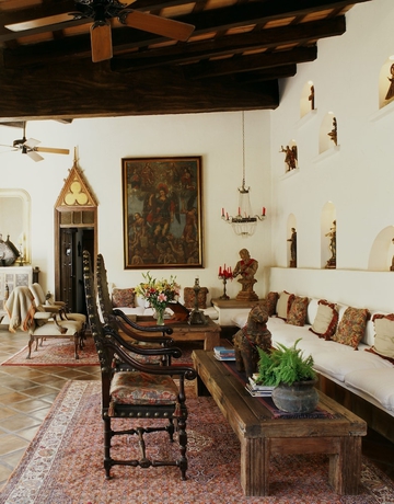 Imagen de los interiores del Hotel Hacienda San Angel. Foto 17