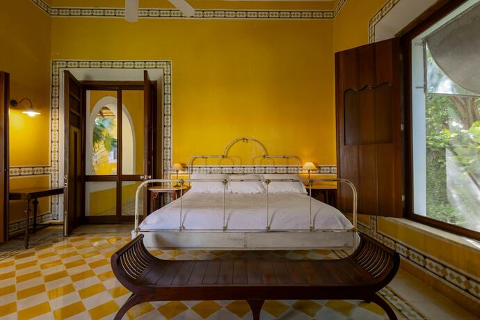 Imagen de la habitación del Hotel Hacienda San Antonio Millet. Foto 15