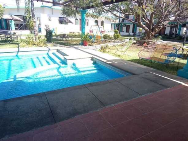 Imagen de la piscina del Hotel Hacienda San Miguel, Tlayacapan. Foto 13