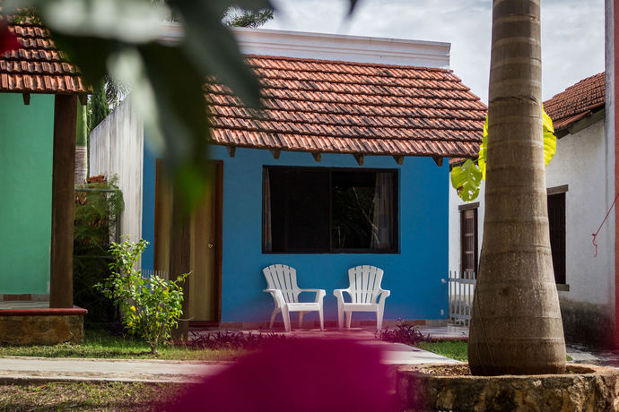 Imagen de los exteriores del Hotel Hacienda Sanchez. Foto 11