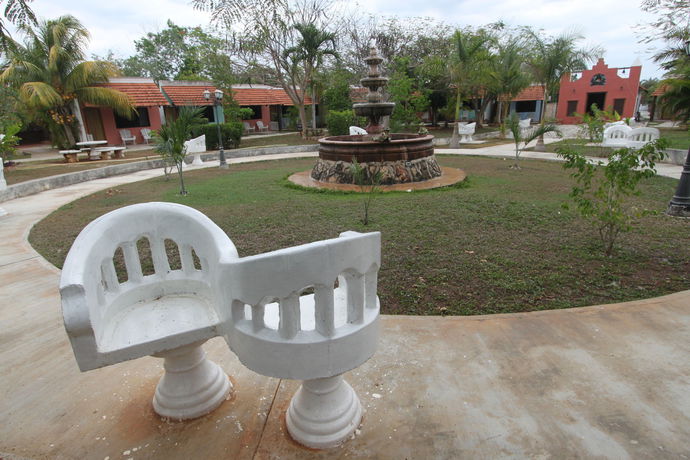 Imagen de los exteriores del Hotel Hacienda Sanchez. Foto 12