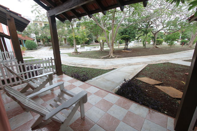 Imagen de los exteriores del Hotel Hacienda Sanchez. Foto 14