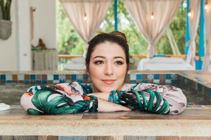 Imagen de la piscina del Hotel Hacienda Santa Clara. Foto 27