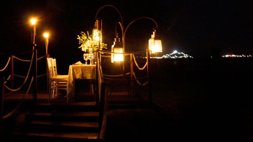 Imagen del bar/restaurante del Hotel Hacienda Ucazanaztacua. Foto 1