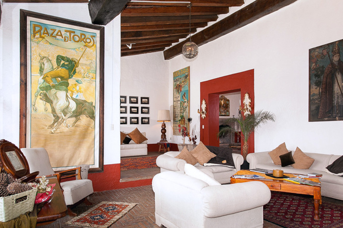 Imagen de los interiores del Hotel Hacienda de la Luz. Foto 5