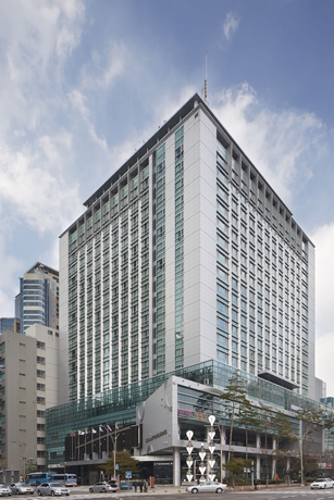 Imagen de los exteriores del Hotel Haeundae Centum. Foto 10