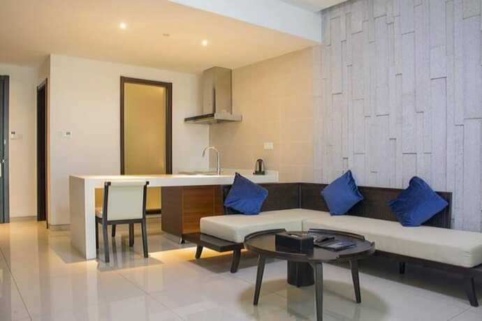 Imagen de la habitación del Hotel Haikou Zhushan Yingbin Bandao Apartment. Foto 11