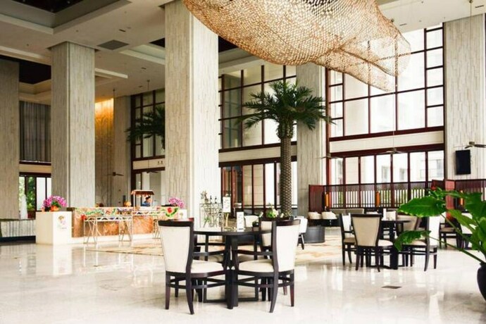 Imagen de los interiores del Hotel Haikou Zhushan Yingbin Bandao Apartment. Foto 19