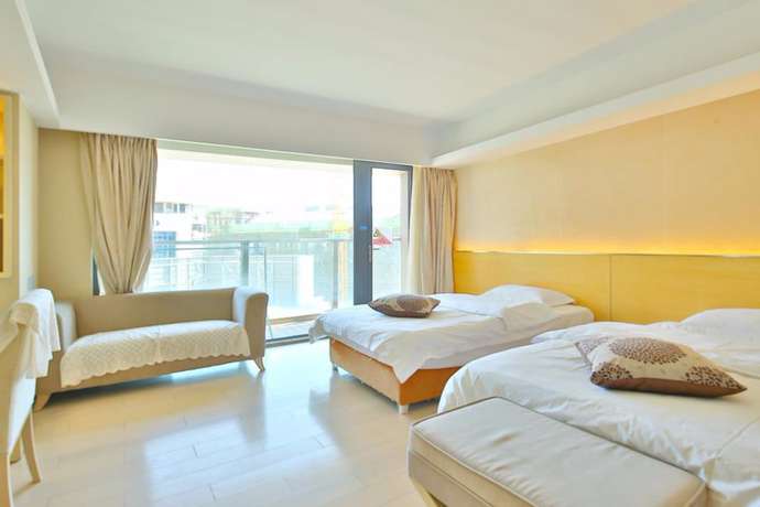 Imagen de la habitación del Hotel Hailan Sea View Holiday Apart-hotel. Foto 8