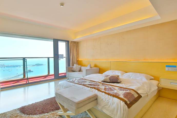 Imagen de la habitación del Hotel Hailan Sea View Holiday Apart-hotel. Foto 10