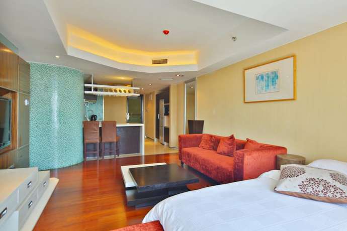 Imagen de la habitación del Hotel Hailan Sea View Holiday Apart-hotel. Foto 12