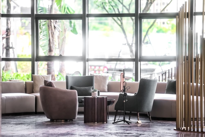 Imagen de los interiores del Hotel Hainan Blue Horizon Jun Hua. Foto 17