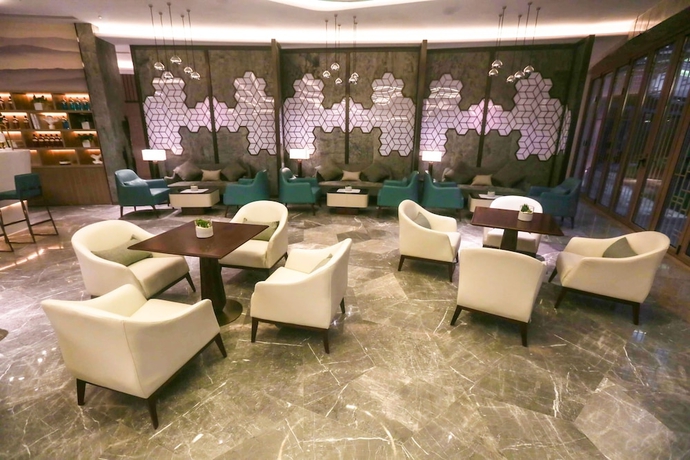 Imagen de los interiores del Hotel Hainan Blue Horizon Jun Hua. Foto 18