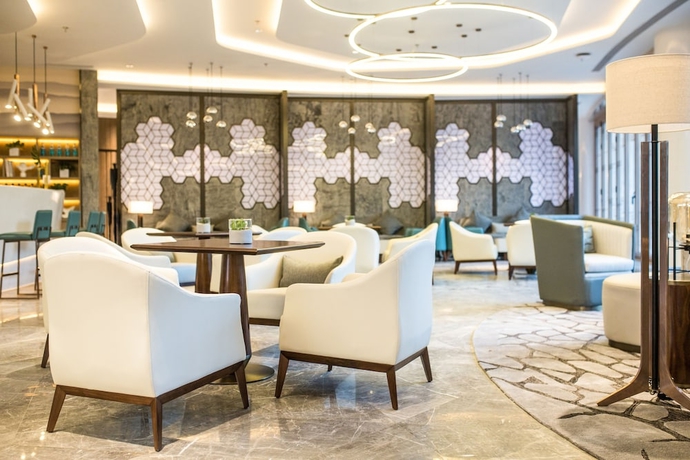 Imagen de los interiores del Hotel Hainan Blue Horizon Jun Hua. Foto 19