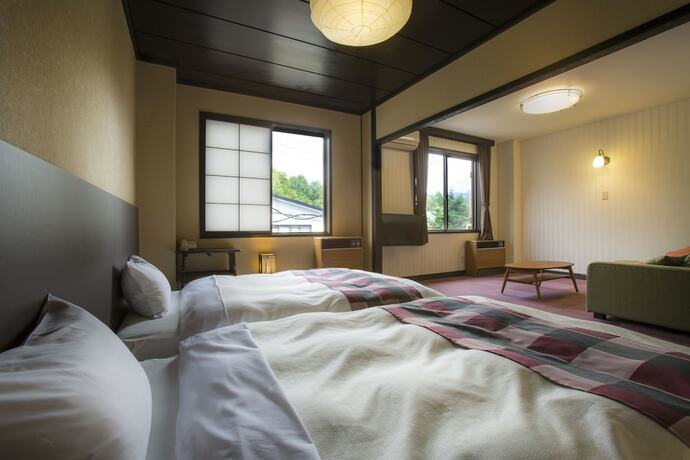 Imagen de la habitación del Hotel Hakuba Berghaus. Foto 8