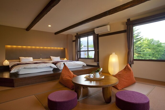 Imagen de la habitación del Hotel Hakuba Berghaus. Foto 11