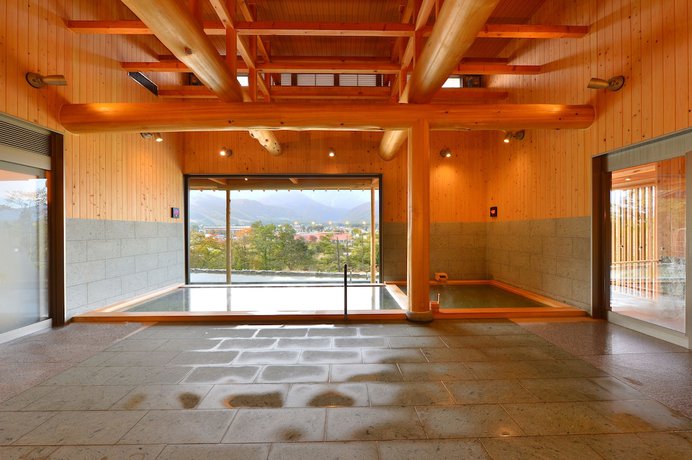 Imagen de la piscina del Hotel Hakuba Highland. Foto 17