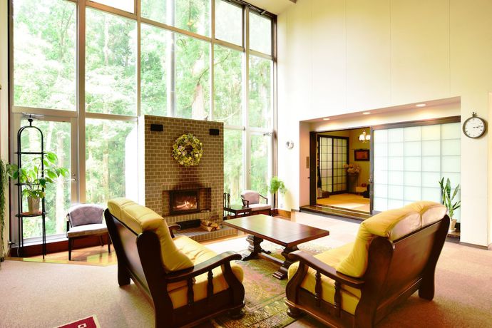 Imagen de los interiores del Hotel Hakuba Moegi. Foto 17