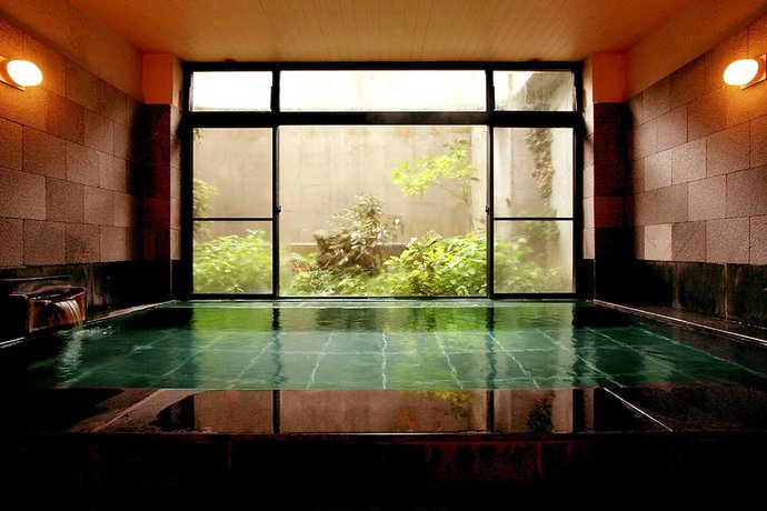 Imagen de la piscina del Hotel Hakuba Ougiya. Foto 17