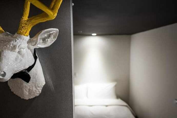 Imagen de la habitación del Hotel Half, Taichung. Foto 18