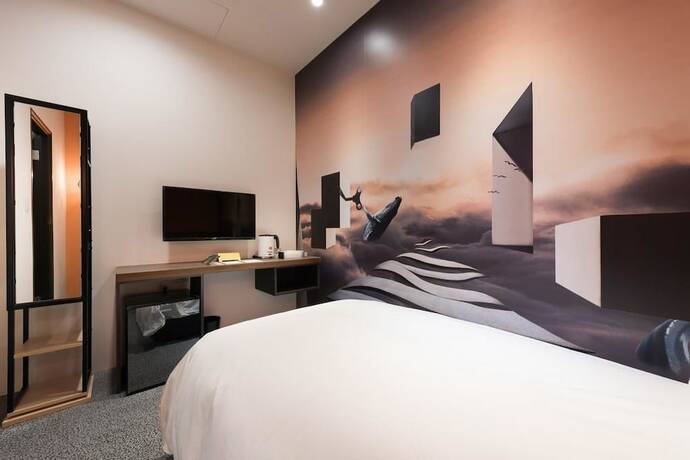 Imagen de la habitación del Hotel Half, Taichung. Foto 19