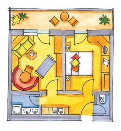 Imagen de la habitación del Hotel Haller's Genuss & Spa. Foto 3