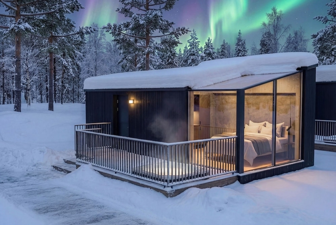 Imagen de la habitación del Hotel Halo Igloos - Private Sauna and Hot Tub. Foto 7