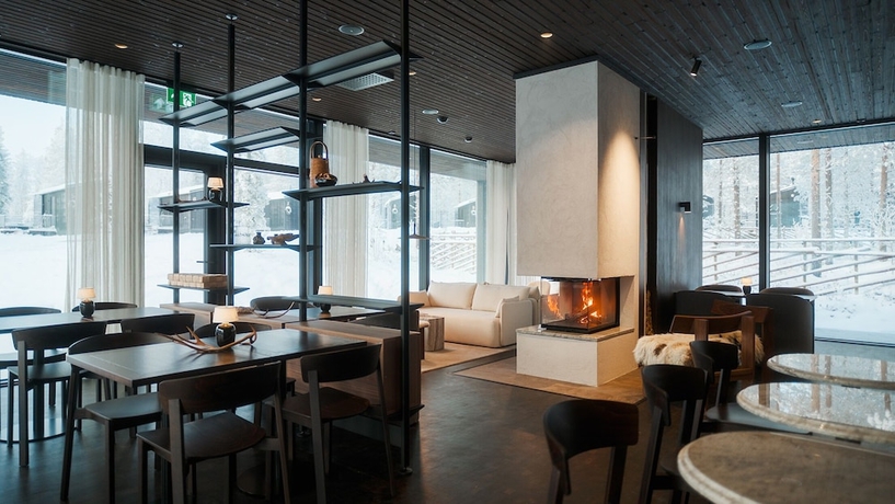 Imagen del bar/restaurante del Hotel Halo Igloos - Private Sauna and Hot Tub. Foto 2