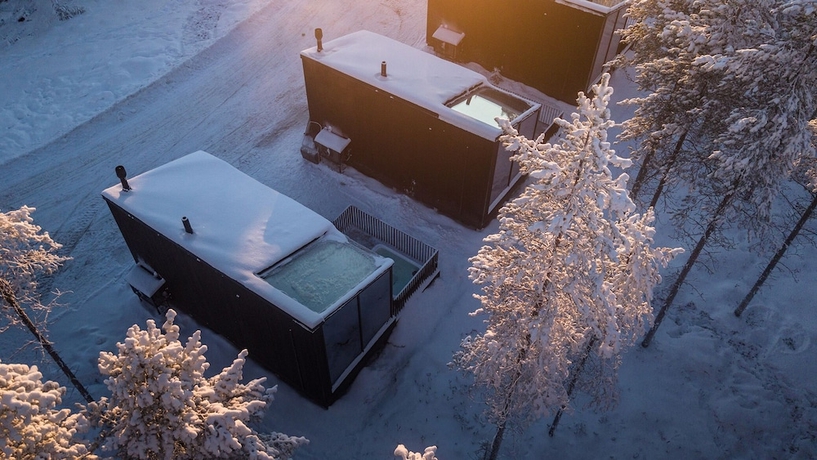 Imagen de la habitación del Hotel Halo Igloos - Private Sauna and Hot Tub. Foto 9