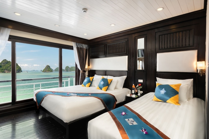 Imagen de la habitación del Hotel Halong Aquamarine Cruise. Foto 8