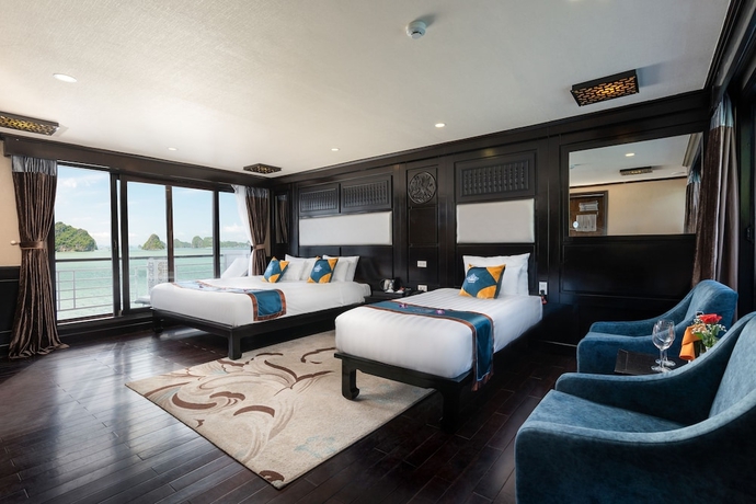 Imagen de la habitación del Hotel Halong Aquamarine Cruise. Foto 9