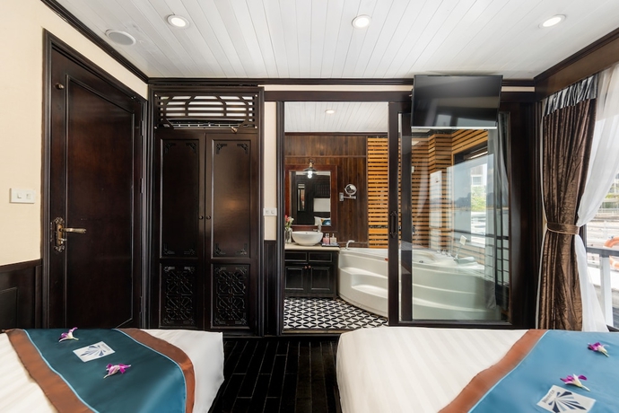 Imagen de la habitación del Hotel Halong Aquamarine Cruise. Foto 13