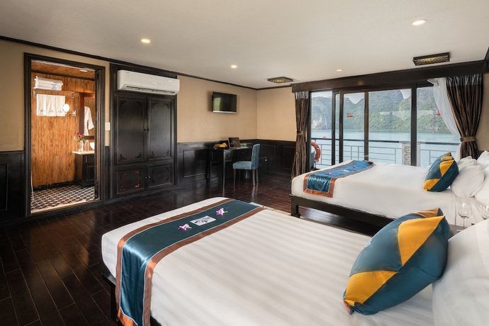 Imagen de la habitación del Hotel Halong Aquamarine Cruise. Foto 15