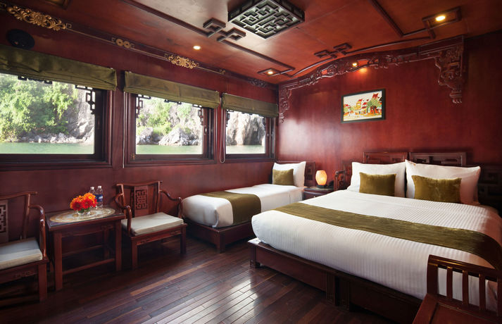 Imagen de la habitación del Hotel Halong Royal Palace Cruise. Foto 11