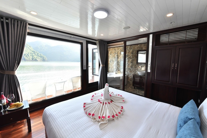 Imagen de la habitación del Hotel Halong Sapphire Cruise. Foto 14