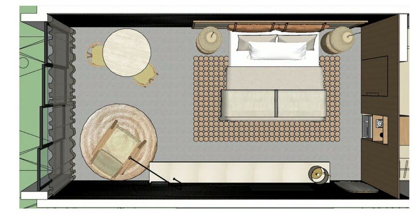 Imagen de la habitación del Hotel Hamares Boutique. Foto 17