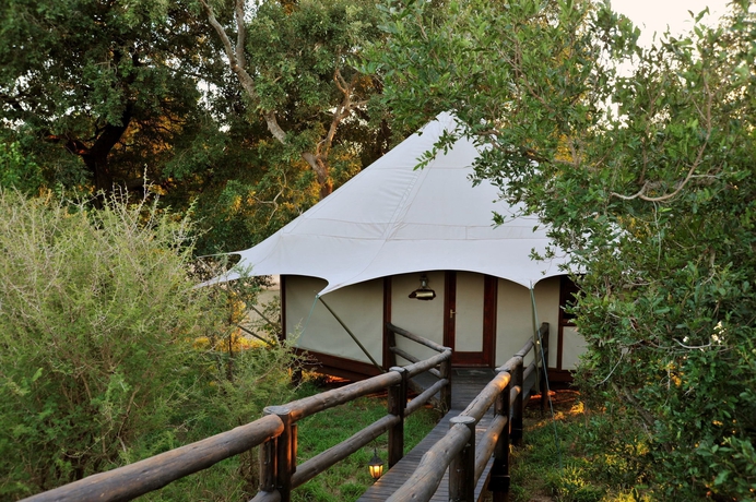 Imagen de los exteriores del Hotel Hamiltons Tented Camp. Foto 13