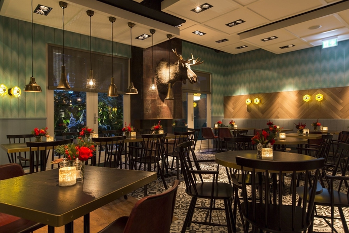 Imagen del bar/restaurante del Hotel Hampshire Beethoven Amsterdam. Foto 6