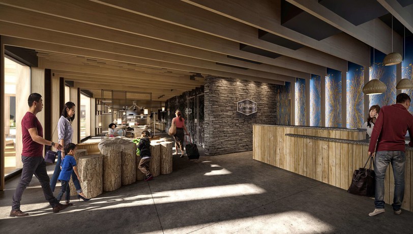 Imagen de los interiores del Hotel Hampton By Hilton Bariloche. Foto 19