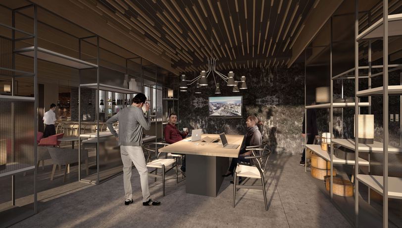 Imagen del bar/restaurante del Hotel Hampton By Hilton Bariloche. Foto 7