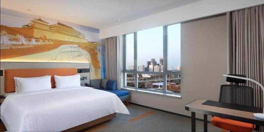 Imagen de la habitación del Hotel Hampton By Hilton Beijing Wuzi Xueyuan Road. Foto 4
