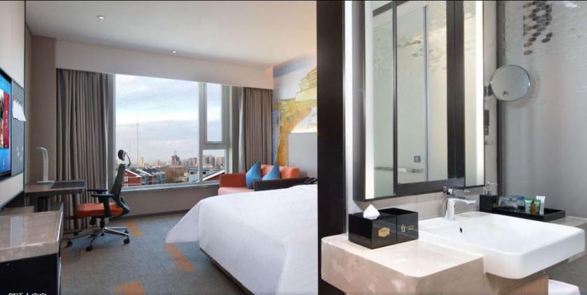 Imagen de la habitación del Hotel Hampton By Hilton Beijing Wuzi Xueyuan Road. Foto 8