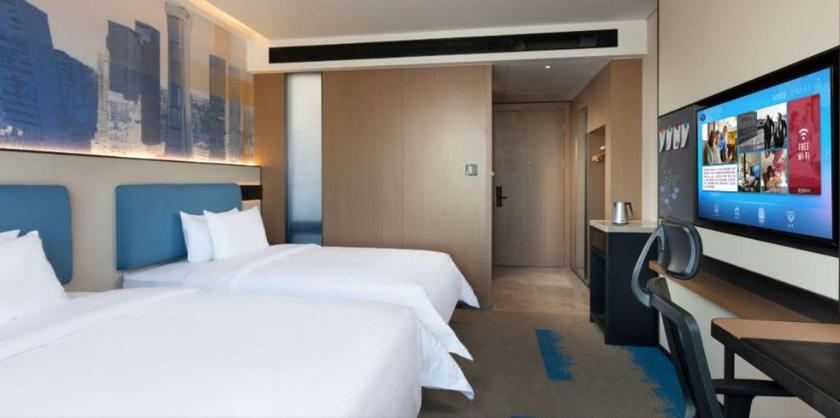 Imagen de la habitación del Hotel Hampton By Hilton Beijing Wuzi Xueyuan Road. Foto 14