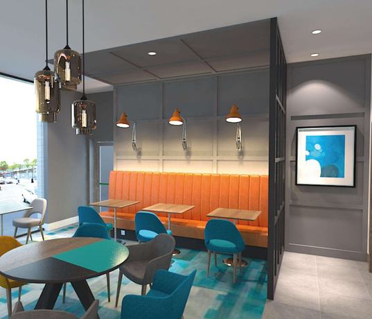 Imagen de los interiores del Hotel Hampton By Hilton Belfast City Centre. Foto 18