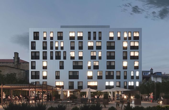 Imagen de los exteriores del Hotel Hampton By Hilton Bordeaux Centre Meriadeck. Foto 4
