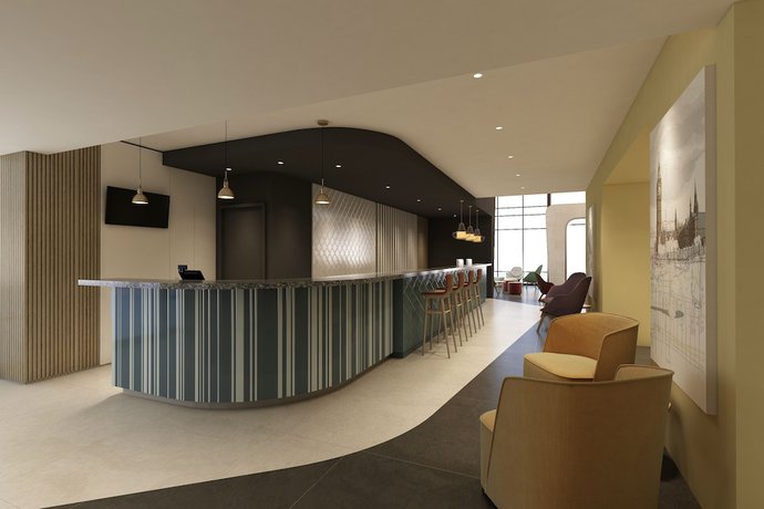 Imagen del bar/restaurante del Hotel Hampton By Hilton Doha Old Town. Foto 9